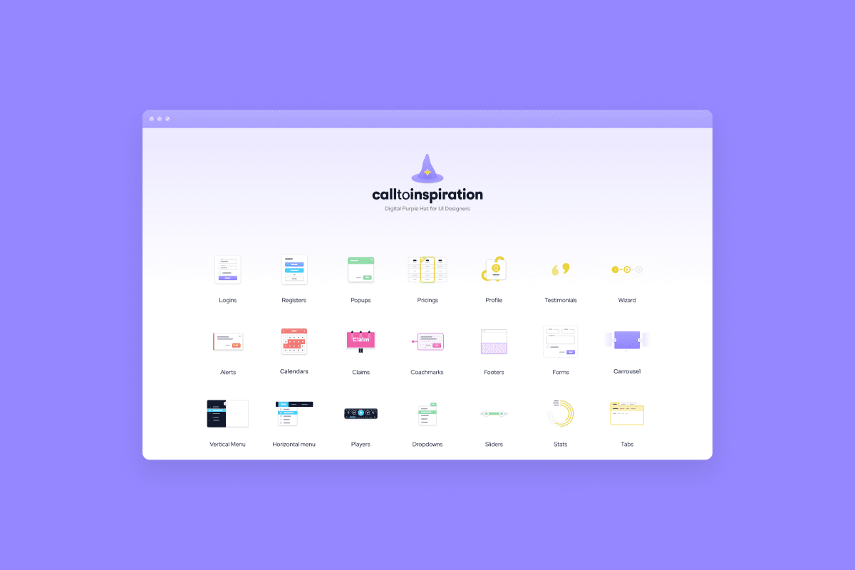 The Purple Hat for UX Designers & Developers. Welcome to CallToInspiration!